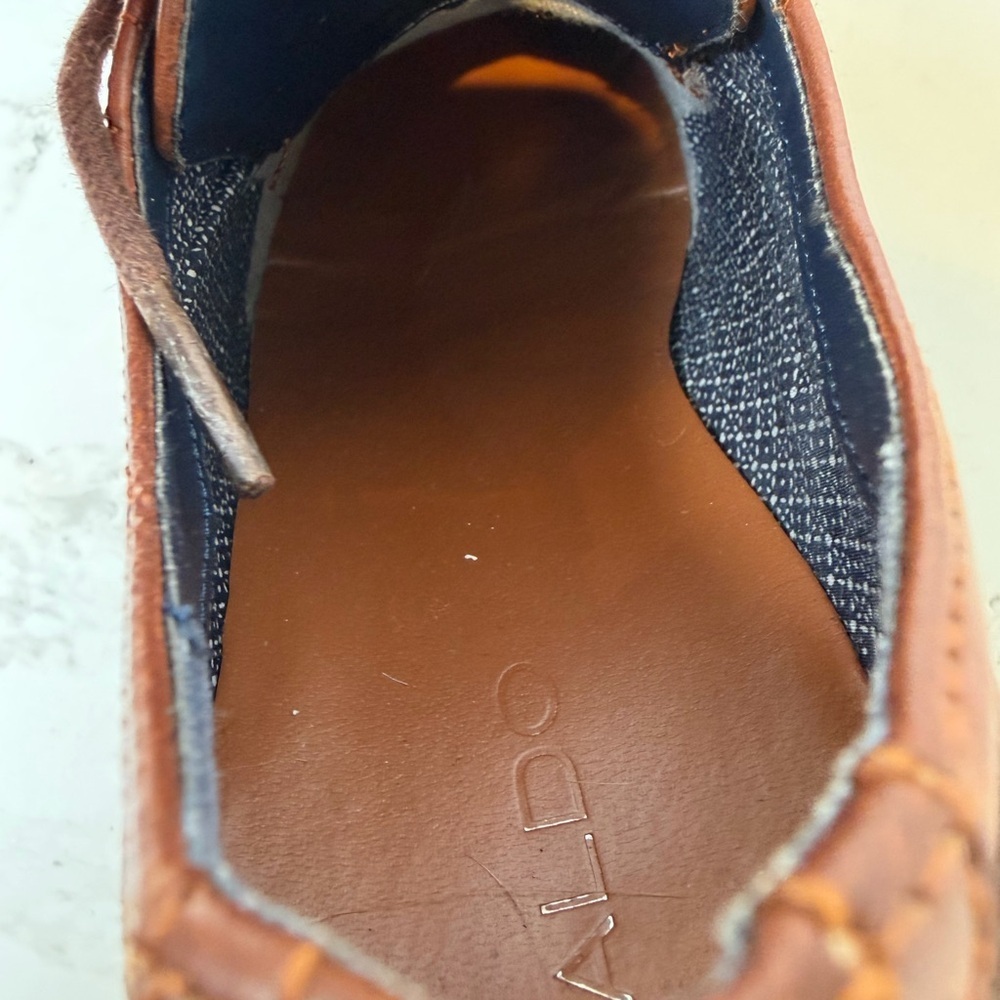 Aldo Kids Brown Leather Dress Shoes - Picture 11 of 13
